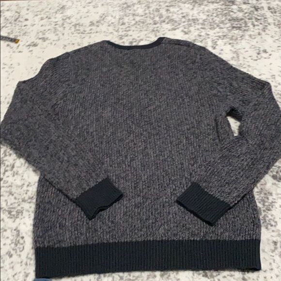 The Rail Cotton sweater grey black size M in EUC - Picture 6 of 6